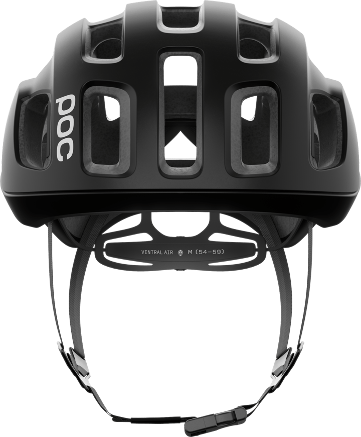 POC Ventral Air Mips Cycling Helmet Uranium Black Matt/Hydrogen White W. Logo POC