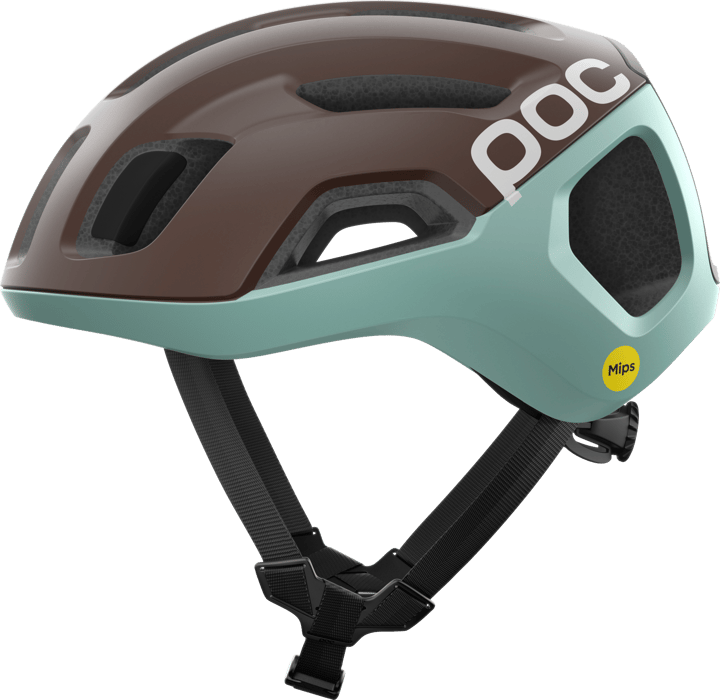 POC Ventral Air Mips Cycling Helmet Bronzite Brown Matt/Lazurite Blue Matt POC