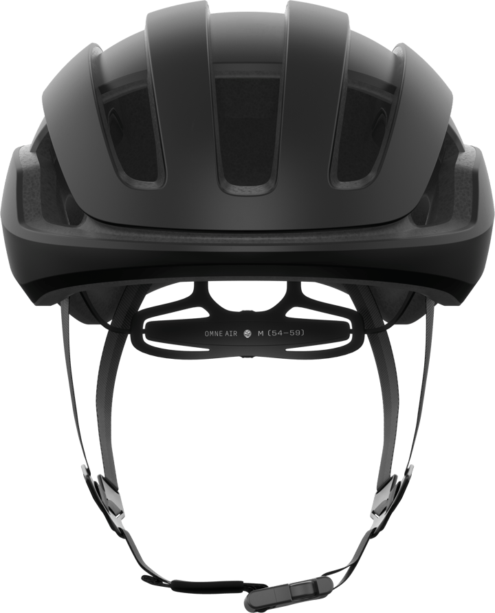 POC Omne Air Mips Cycling Helmet Uranium Black Matt/Fluorescent Orange Matt POC