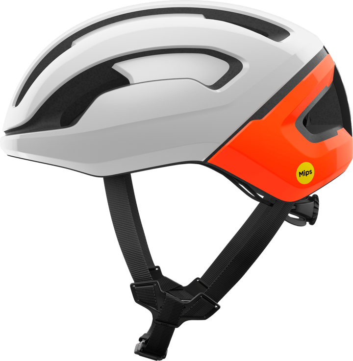 POC Omne Air Mips Cycling Helmet Hydrogen White/Fluorescent Orange POC