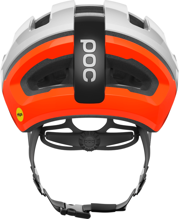 POC Omne Air Mips Cycling Helmet Hydrogen White/Fluorescent Orange POC