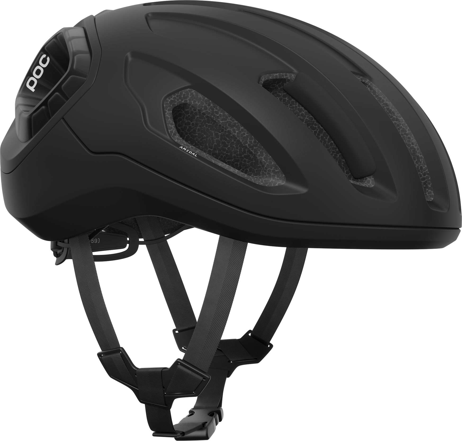 POC Amidal Cycling Helmet Uranium Black Matt  L