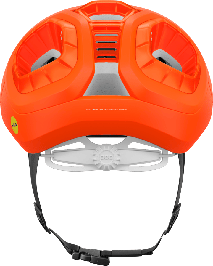 POC Amidal Cycling Helmet Fluorescent Orange Matt POC