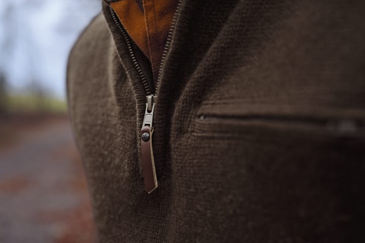 Härkila Men's Annaboda WSP Knit Half Zip Demitasse Brown Härkila