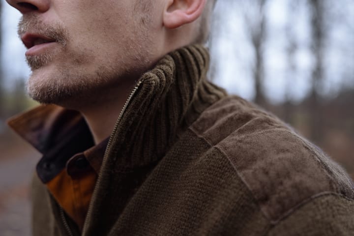 Härkila Men's Annaboda WSP Knit Half Zip Demitasse Brown Härkila