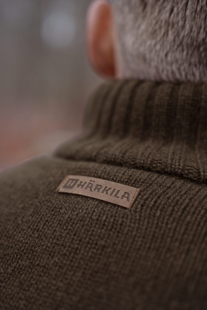 Härkila Men's Annaboda WSP Knit Half Zip Demitasse Brown Härkila