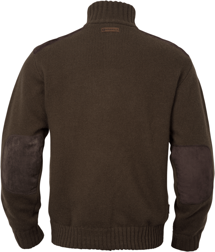 Härkila Men's Annaboda WSP Knit Half Zip Demitasse Brown Härkila
