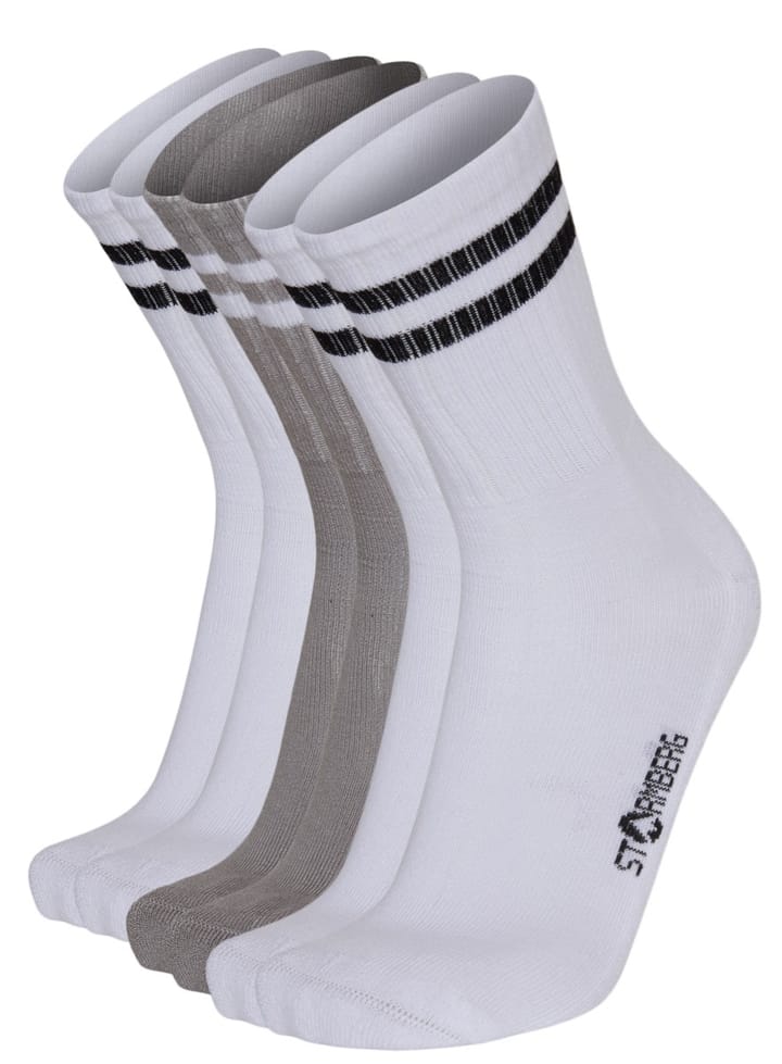 Stormberg Hyen Bamboo Socks 3-pack Lily White/ Ebony Grey Stormberg Stormberg Hyen Bamboo Socks 3-pack Lily White/ Ebony Grey Stormberg