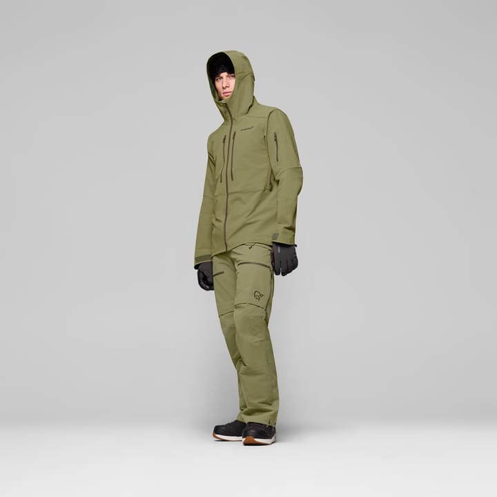Norrøna Men's Lofoten Flex1 Jacket Deep Lichen Green Norrøna