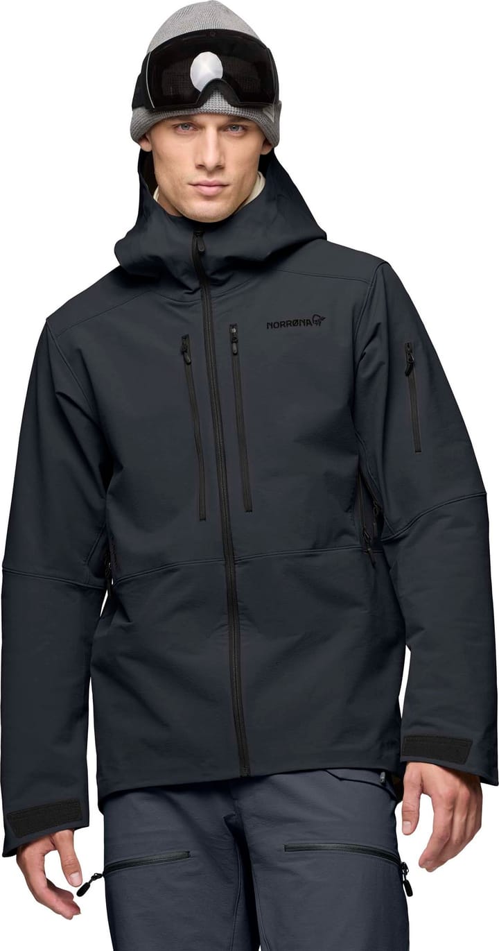 Norrøna Men's Lofoten Flex1 Jacket Caviar Black Norrøna