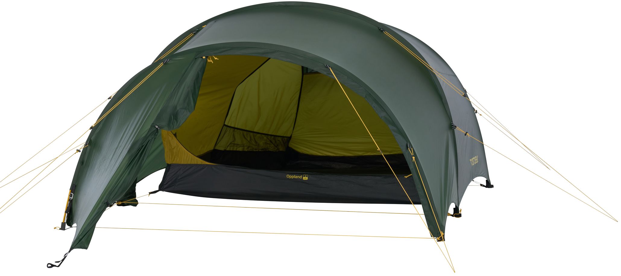 Nordisk Oppland 2 LW (2.0) Tent Black Forest Green | Kjøp Nordisk