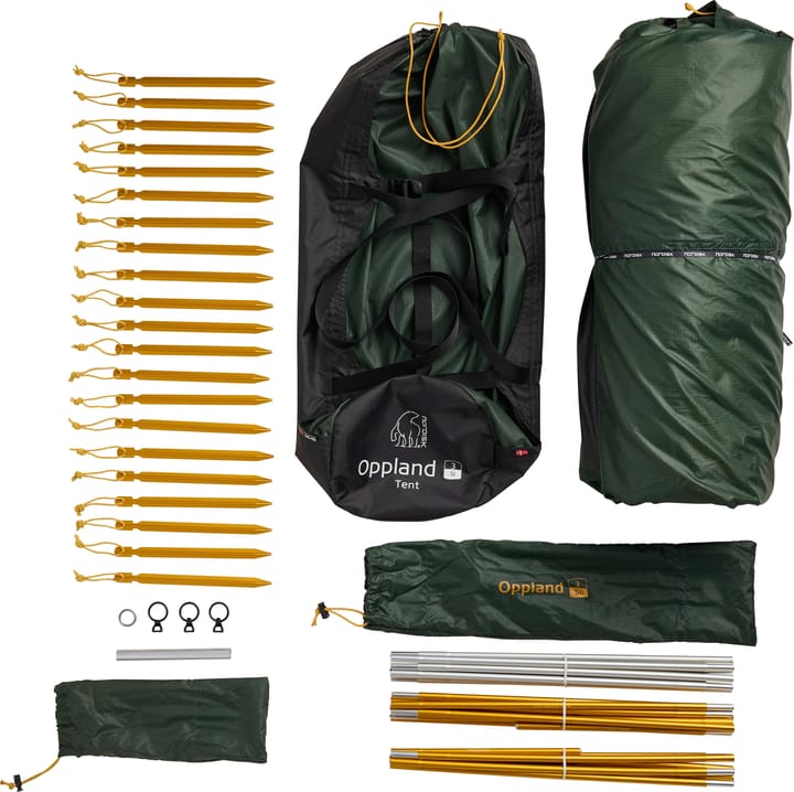 Nordisk Oppland 3 SI (2.0) Tent Deep Forest Nordisk