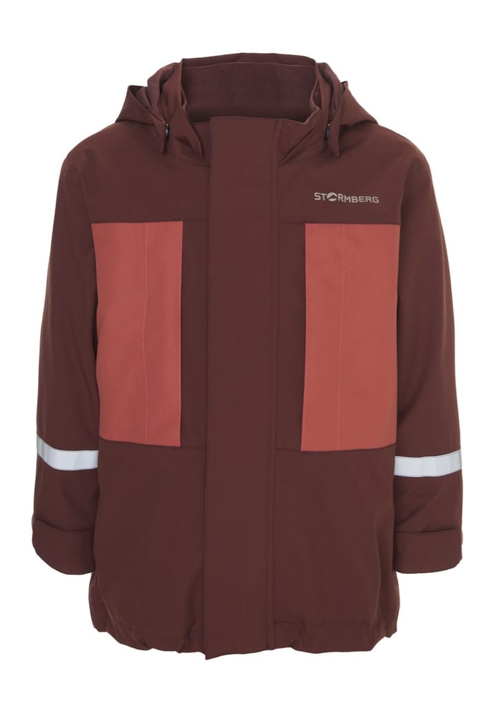 Stormberg Dyraheio Recycled Jacket kids Marron/Brick Dust Stormberg