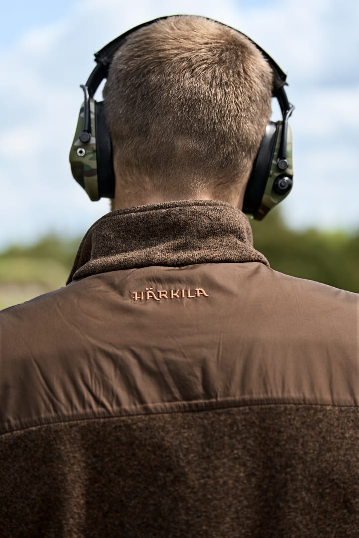 Härkila Men's Kalix Fleece Waistcoat Dark Earth Härkila