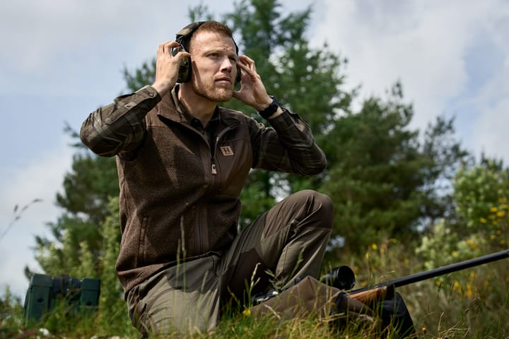 Härkila Men's Kalix Fleece Waistcoat Dark Earth Härkila