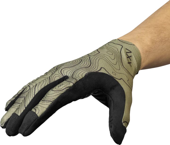 Gripgrab Rebel Full Finger Summer Gloves Olive Green Gripgrab