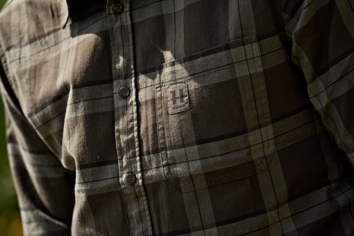 Härkila Men's Fjell LS Shirt Green Check Härkila