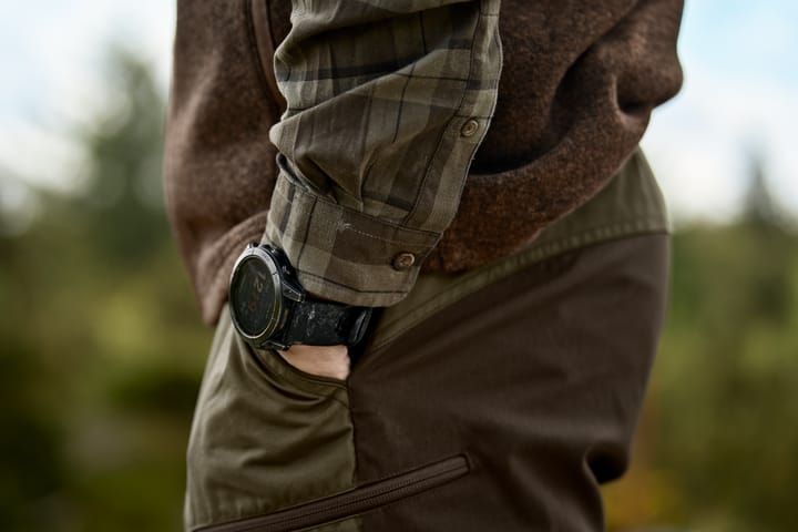 Härkila Men's Fjell LS Shirt Green Check Härkila