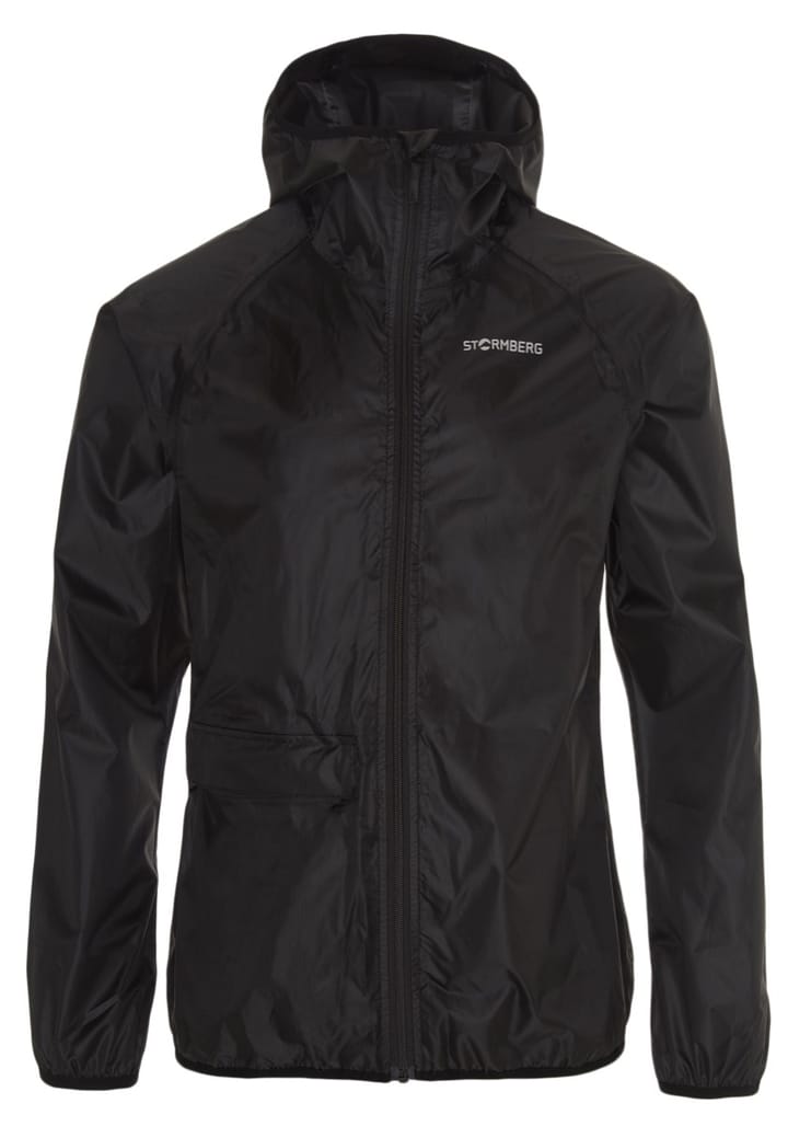 Stormberg Dálki Lightw. Packable Rain Jacket Jet Black Stormberg