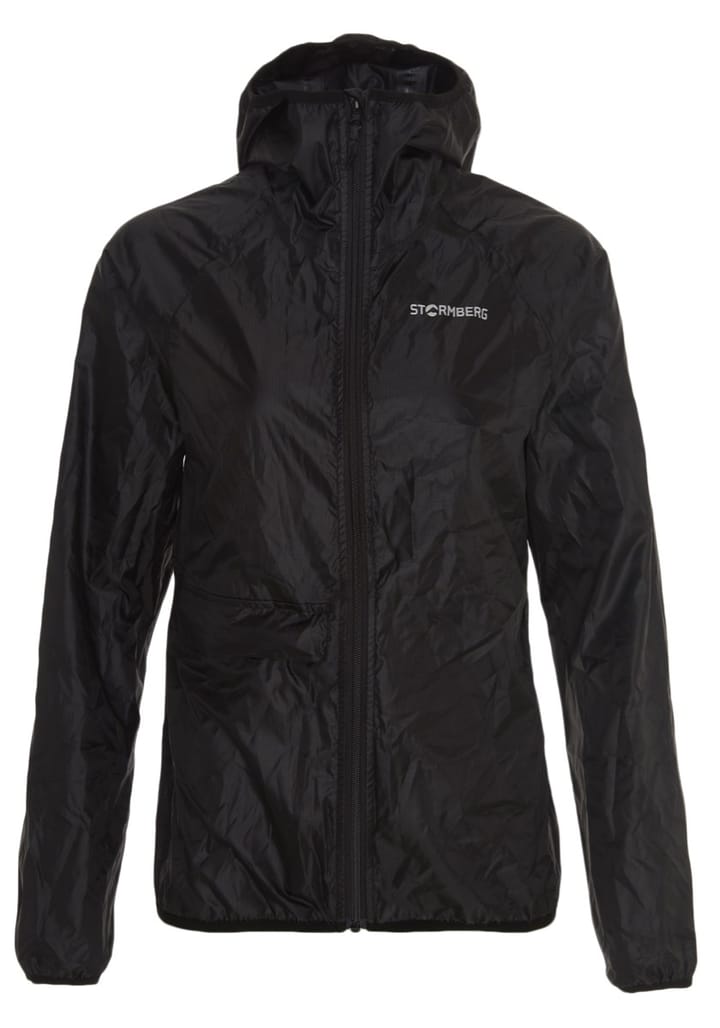 Stormberg Dálki Lightw. Packable Rain Jacket W Jet Black Stormberg Stormberg Dálki Lightw. Packable Rain Jacket W Jet Black Stormberg