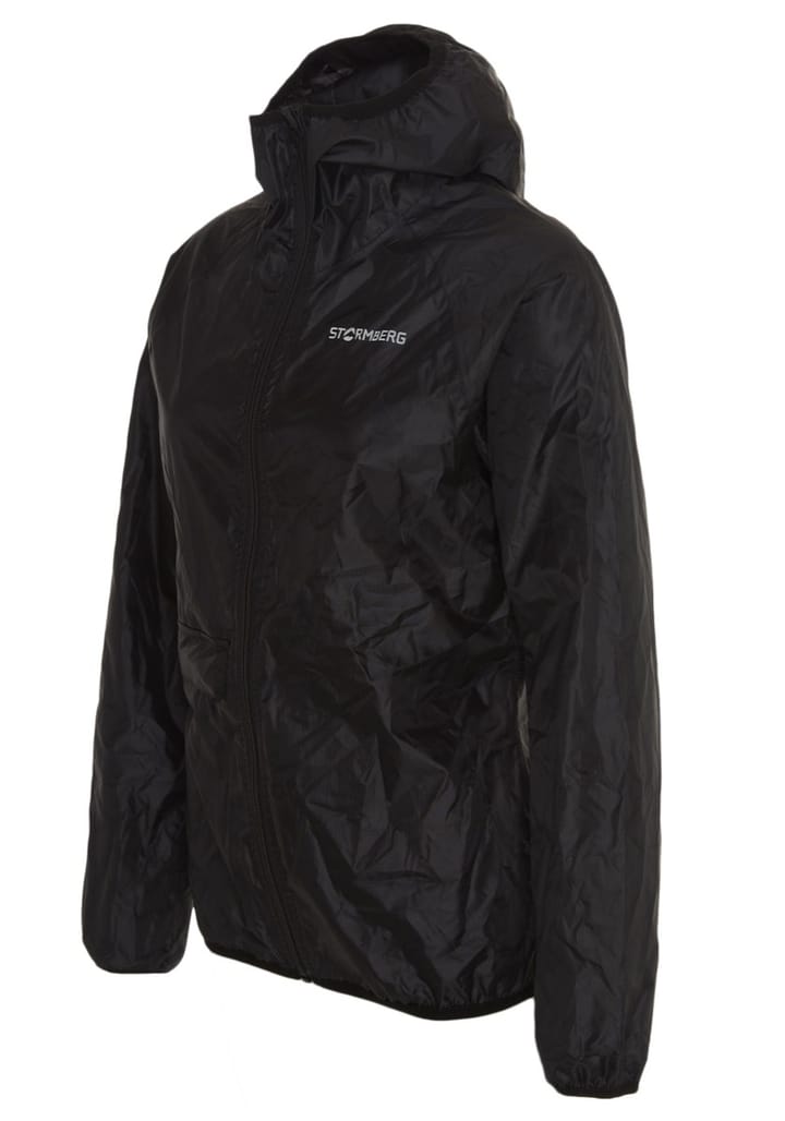 Stormberg Dálki Lightw. Packable Rain Jacket W Jet Black Stormberg Stormberg Dálki Lightw. Packable Rain Jacket W Jet Black Stormberg