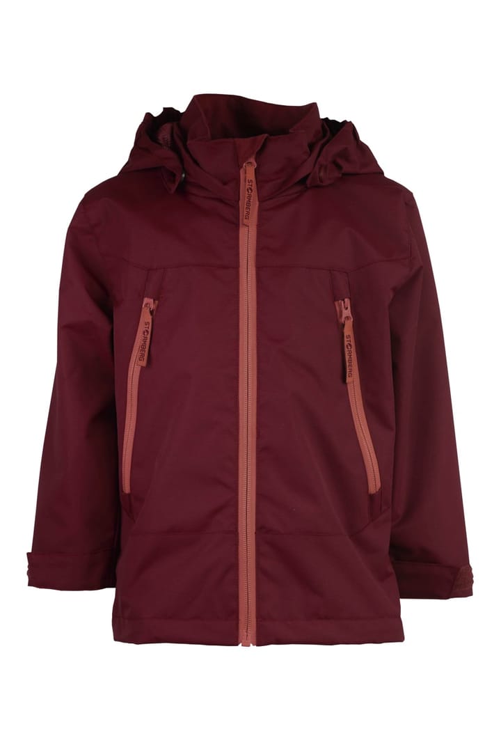 Stormberg Froland Recycled Shell Jakcet Kids Cabernet / Faded Rose Stormberg