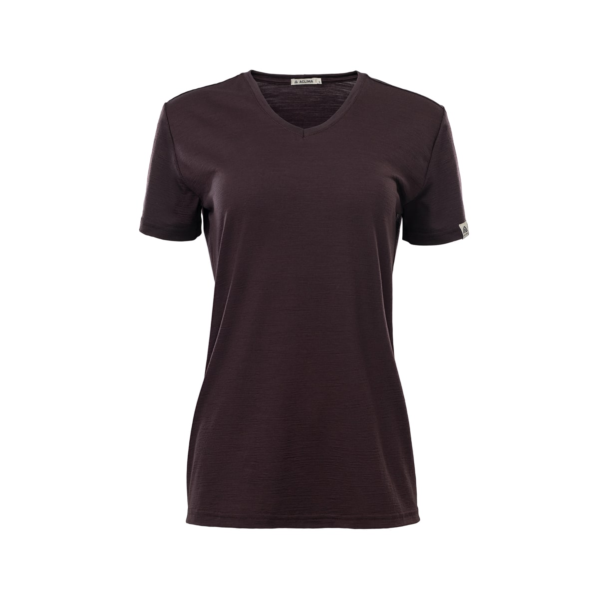 Aclima LightWool 180 Loose Fit Tee W'S Chocolate Plum