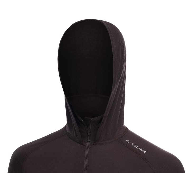 Aclima Women's LightWool 180 Hoodie Chocolate Plum Aclima