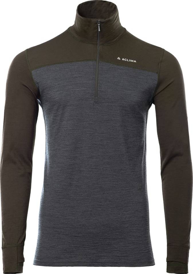 Men's LightWool 180 Polo with Zip