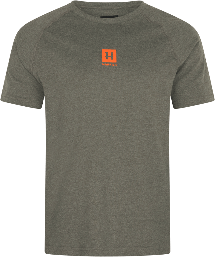 Härkila Men's Härkila Instinct S/S T-Shirt Green Melange Härkila