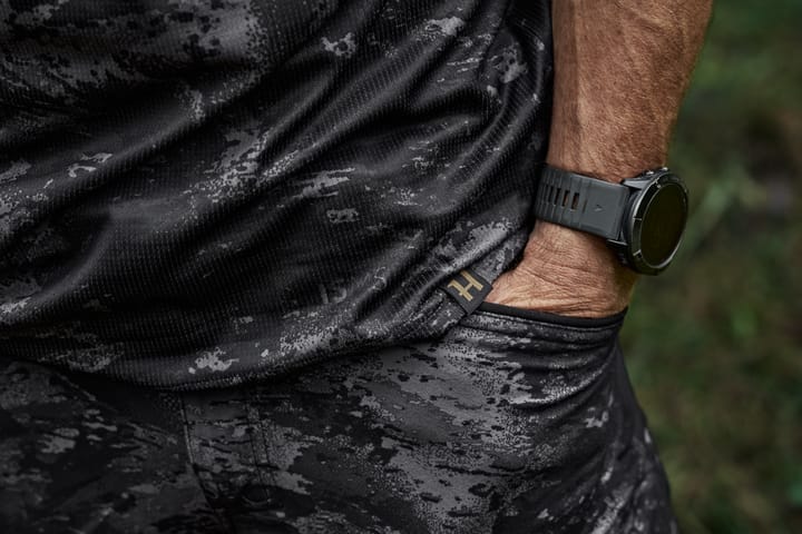 Härkila Men's Noctyx Camo Short Sleeved T-Shirt Axis MSP®Black/Black Härkila