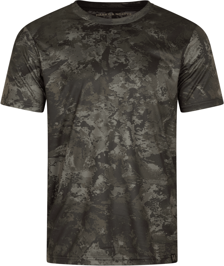 Härkila Men's Noctyx Camo Short Sleeved T-Shirt Axis MSP®Black/Black Härkila