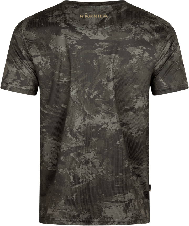 Härkila Men's Noctyx Camo Short Sleeved T-Shirt Axis MSP®Black/Black Härkila