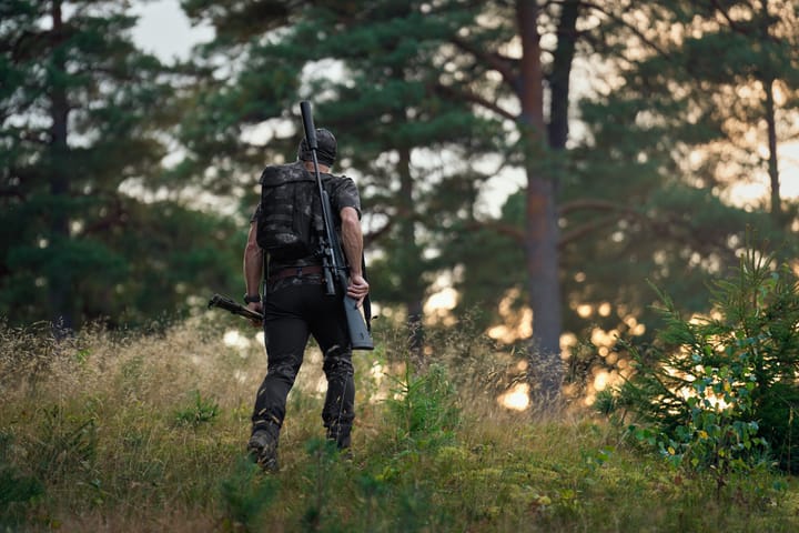 Härkila Men's Noctyx Camo Short Sleeved T-Shirt Axis MSP®Black/Black Härkila