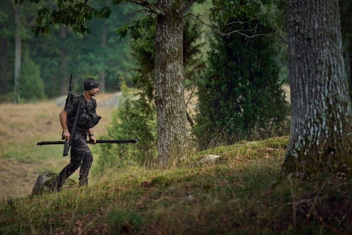 Härkila Men's Noctyx Camo Short Sleeved T-Shirt Axis MSP®Black/Black Härkila