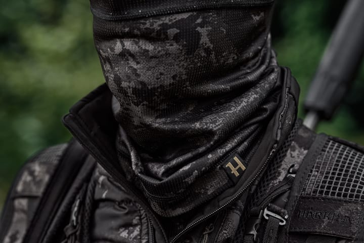 Härkila Noctyx Camo Neck Gaiter Axis MSP®Black Härkila