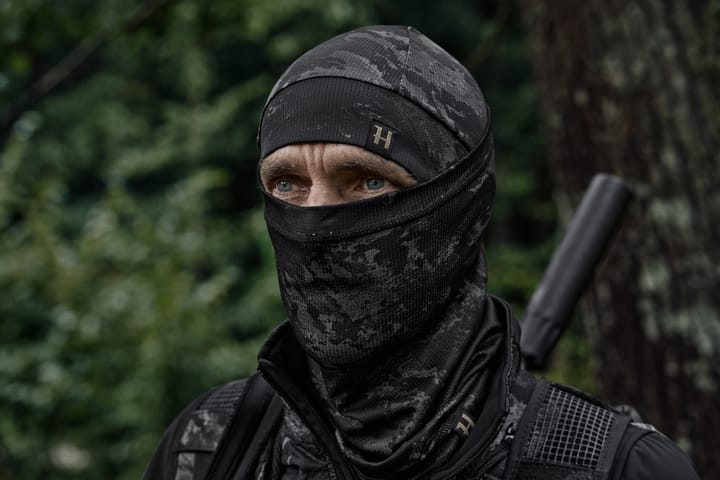 Härkila Noctyx Camo Neck Gaiter Axis MSP®Black Härkila