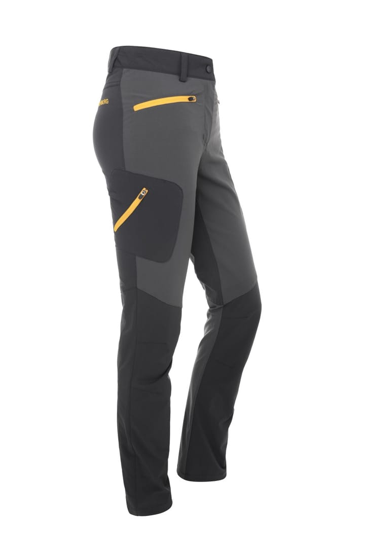Stormberg Liabekk Rec Slim Pants W Castlerock/ Ebony/ Spectra Yellow Stormberg
