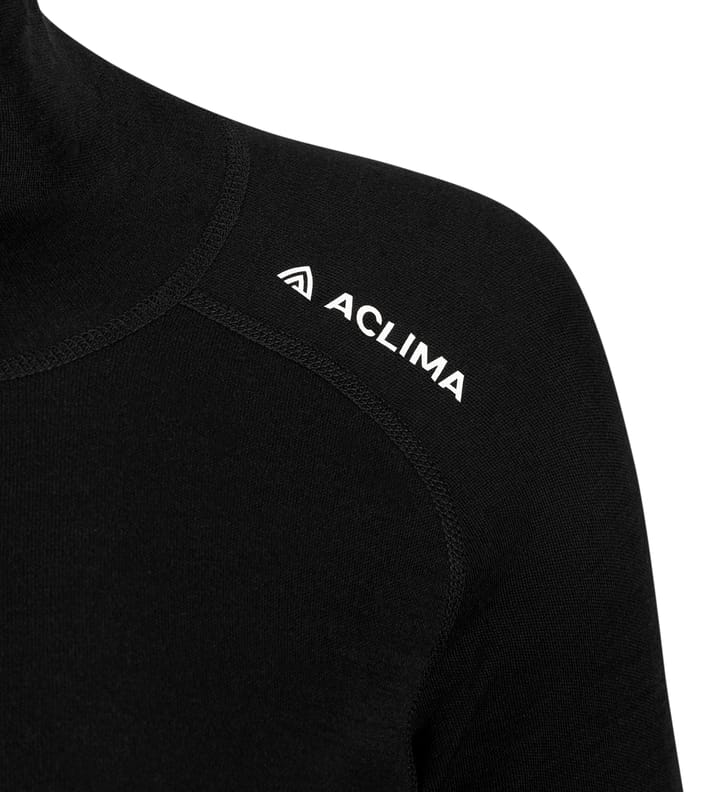 Aclima Warmwool Roll Neck W'S Jet Black Aclima Aclima Warmwool Roll Neck W'S Jet Black Aclima