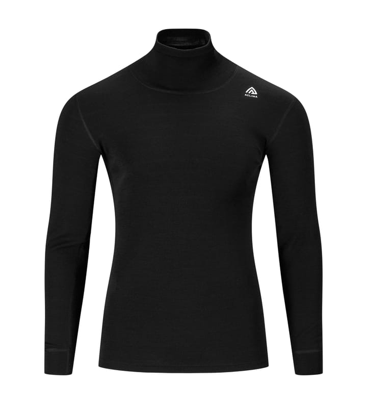 Aclima Warmwool Roll Neck M'S Jet Black Aclima
