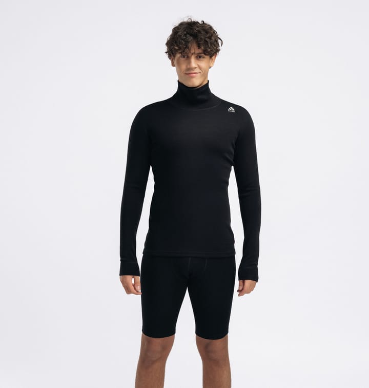 Aclima Warmwool Roll Neck M'S Jet Black Aclima Aclima Warmwool Roll Neck M'S Jet Black Aclima