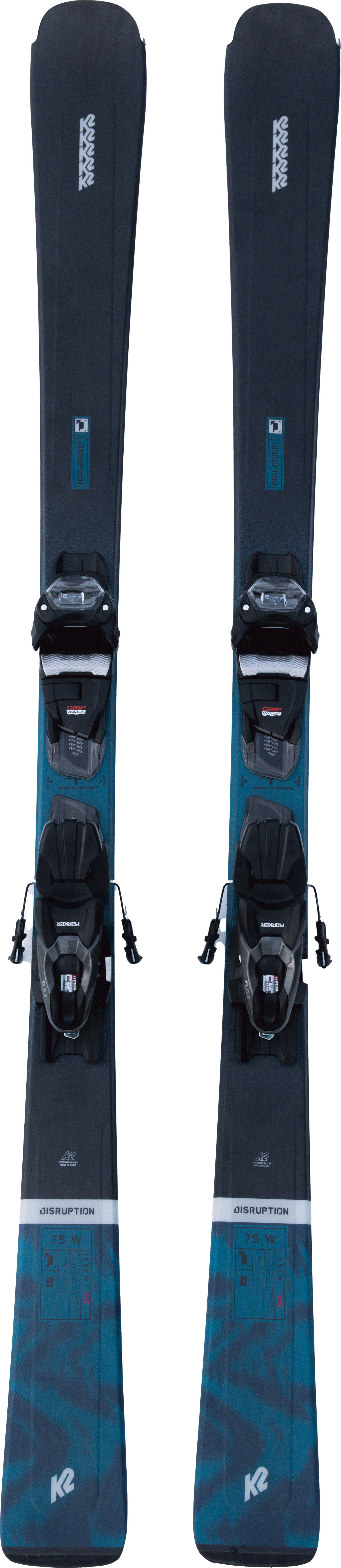 K2 Sports Women's Disruption 75 - Erp 10 Quikclik Black - Anthracite Set No Colour Laskettelusukset 163