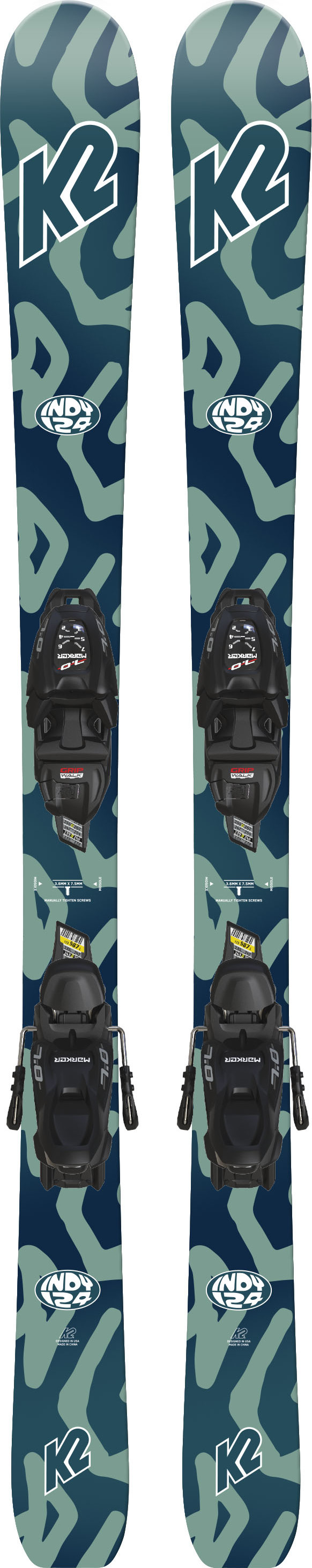 K2 Sports Kid's Indy Fdt 4.5 Set Alpinski No Colour 112