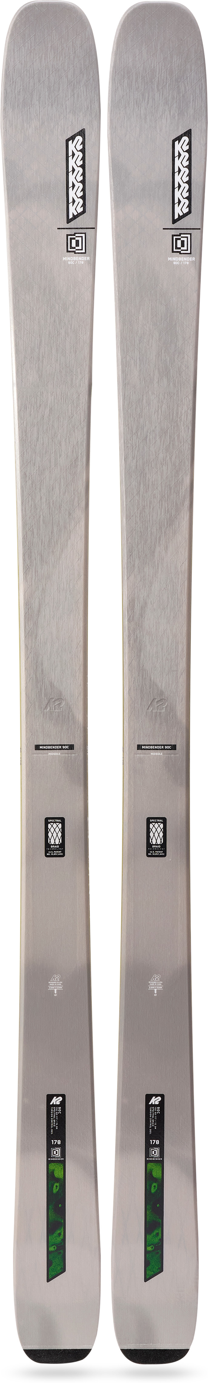 K2 Sports Men's Mindbender 90 C - M3 11 Compact Quikclik Set Nocolour Laskettelusukset 172