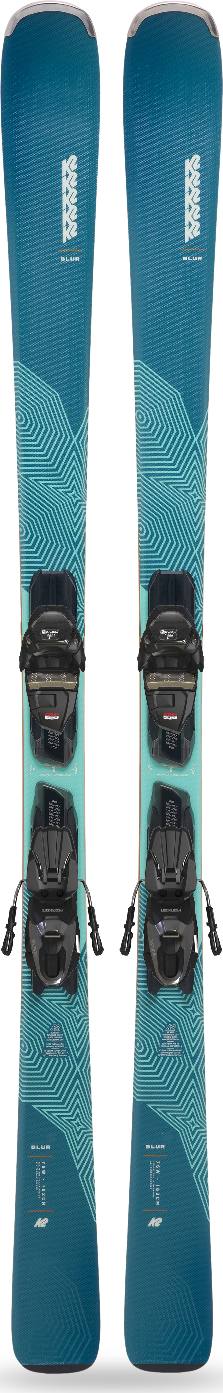 K2 Sports Women's Blur 76 - M3 10 Compact Quikclik Set Nocolour