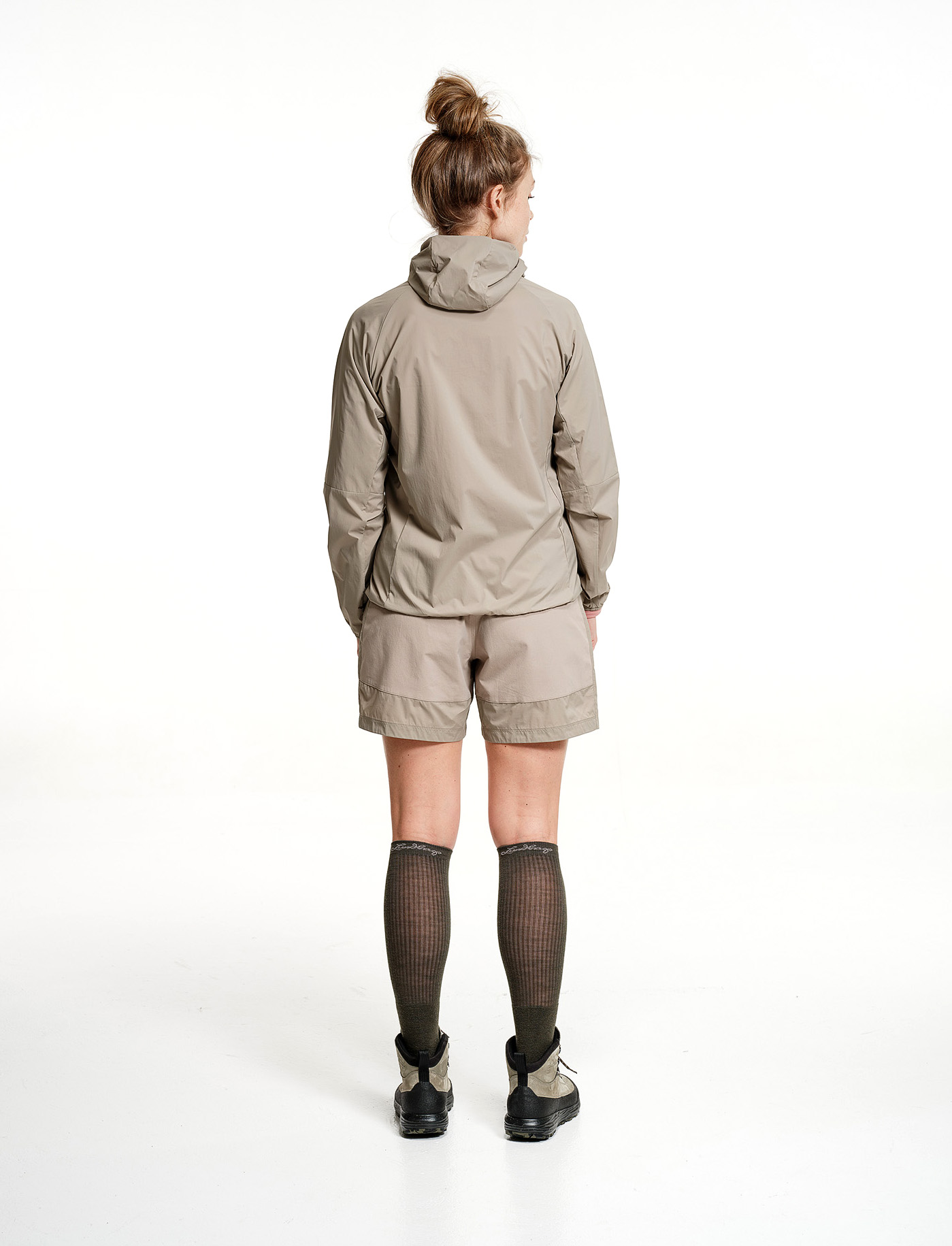 Lundhags Tived Light Windbreaker Jacket Dame Driftwood