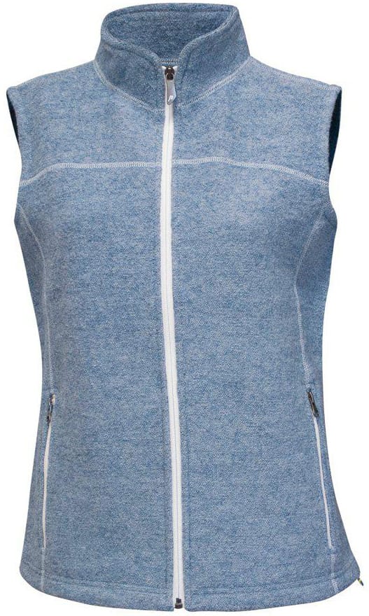 Ivanhoe Women's Beata Vest Faded Denim Ivanhoe