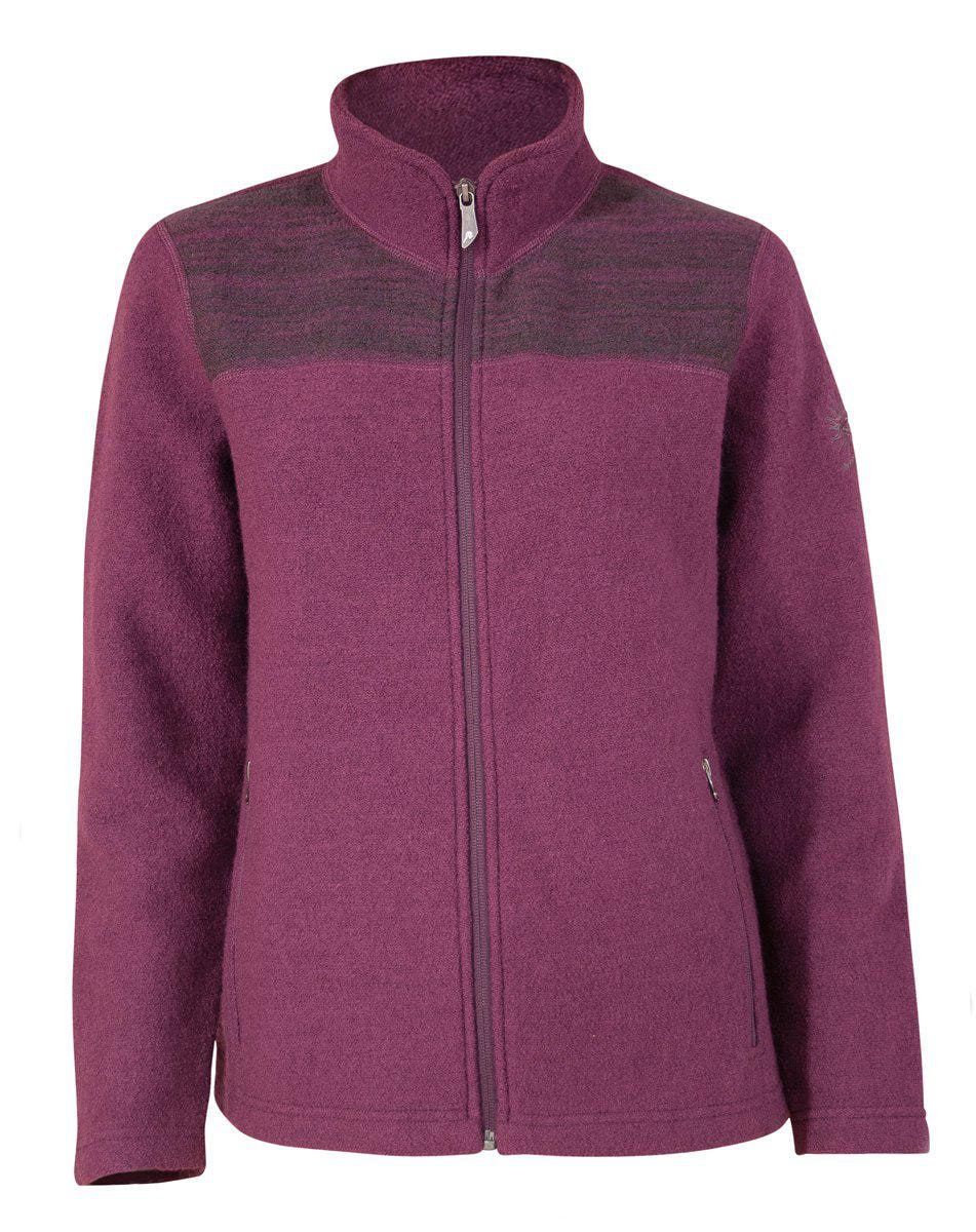 Ivanhoe Beata Full Zip Red Cabbage