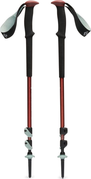 Black Diamond Trail Trekking Poles Iron Red Black Diamond