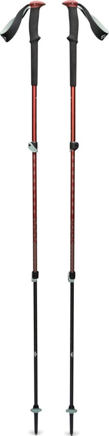 Black Diamond Trail Trekking Poles Iron Red Black Diamond